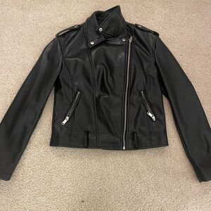 Forever 21 Black Leather Jacket